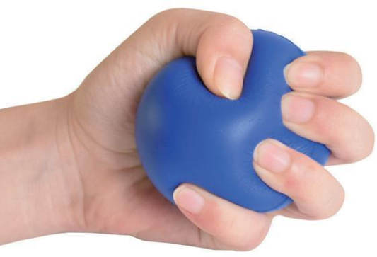 REHABILITATION TRAINING GRIP BALL