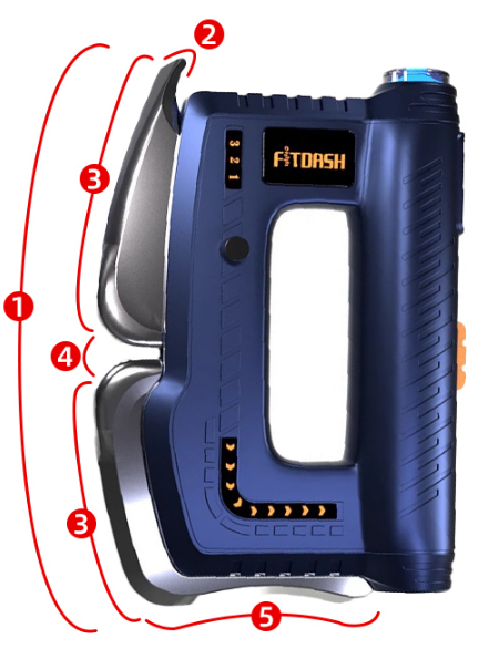 HEATED ELECTRIC FASCIA KNIFE